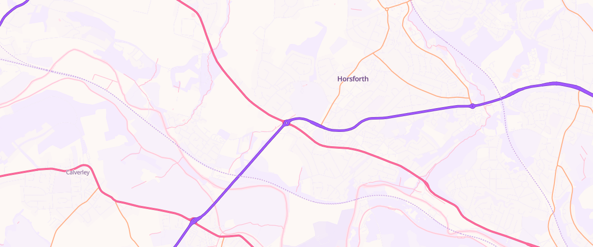 Map showing the location of Asda Broadway Express Petrol