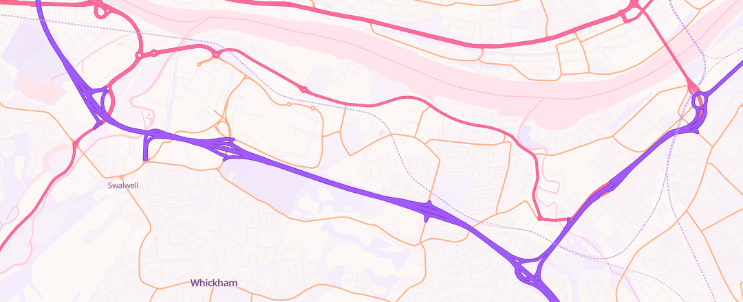 Map showing Dunston Van & Truck Centre, Gateshead