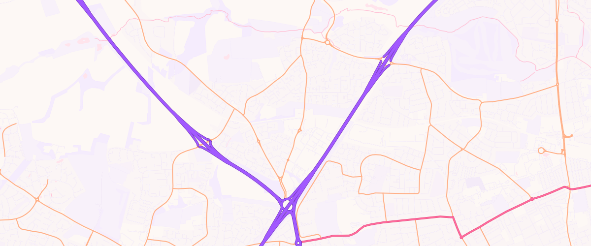 Map showing the location of Newcastle Upon Tyne Extra
