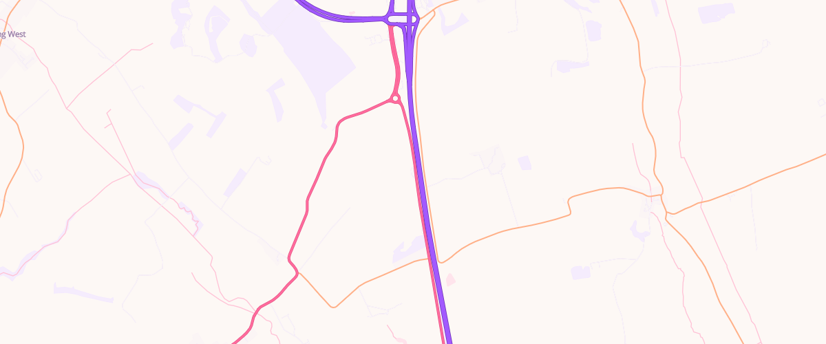 Map showing the location of High Brough Moor Services