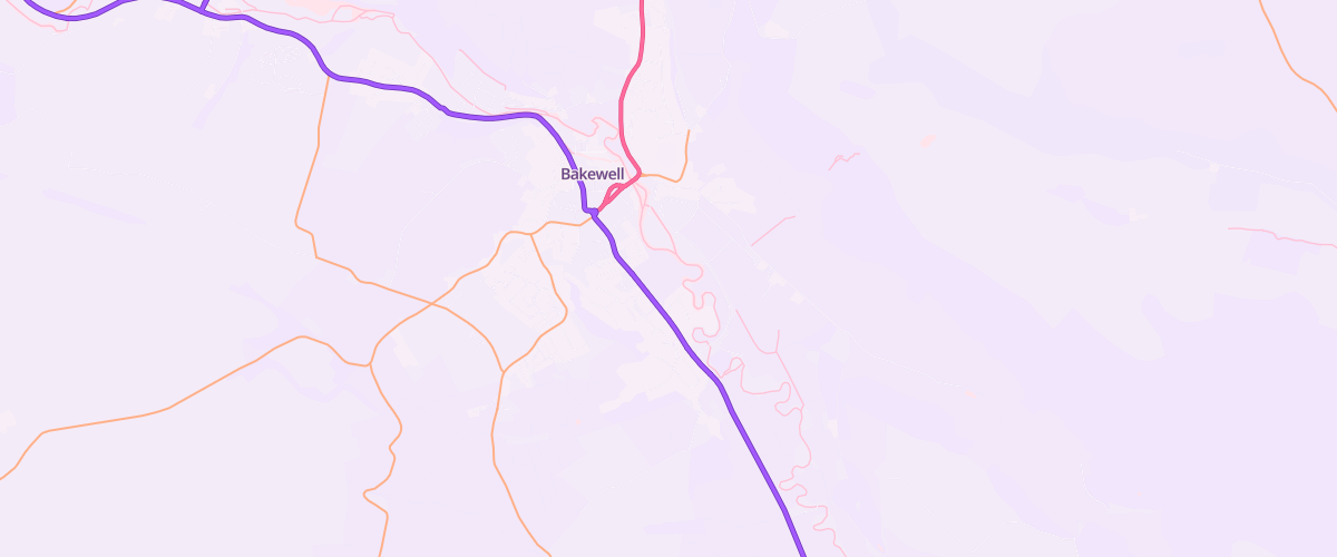 Map showing the location of Our Coop Haddon Road