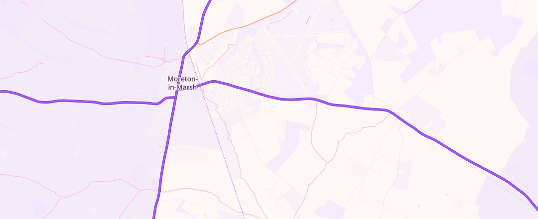 Map showing Lewis Dyer & David Newman, Gloucestershire