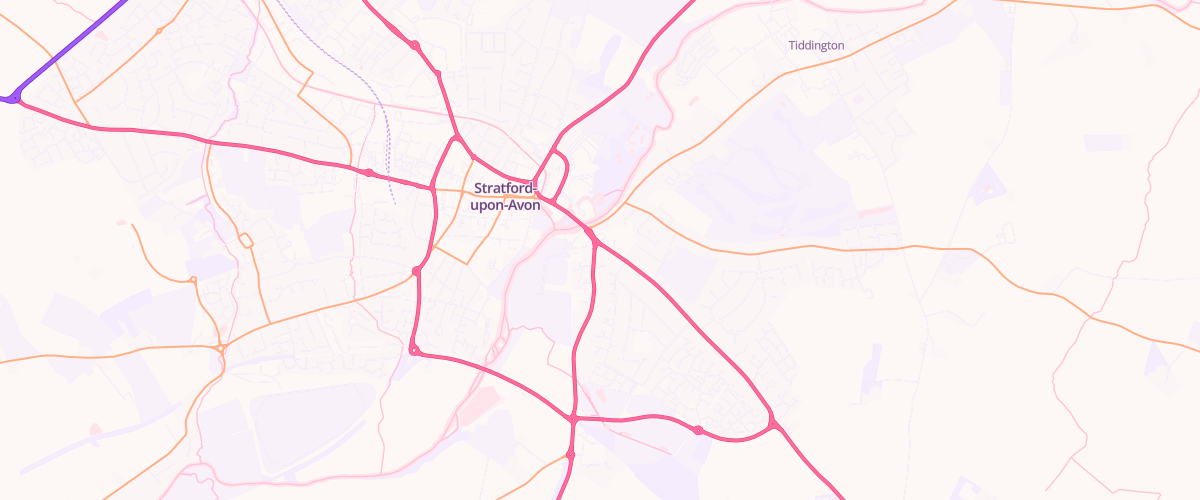 Map showing the location of Shell Little Waitrose Bridgetown