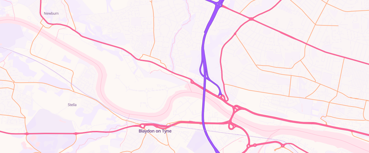 Map showing the location of Bells Close Services
