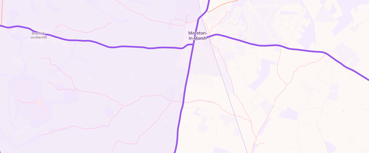 Map showing the location of Asda Marsh Express Petrol