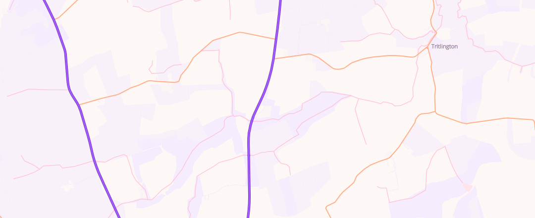 Map showing G K Jackson & Sons (recovery Services) Ltd, Morpeth