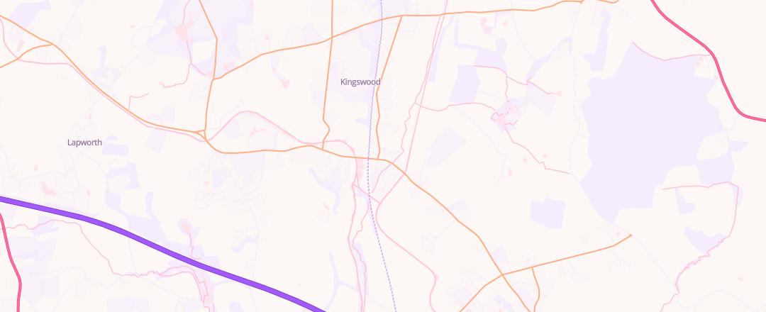 Map showing Lapworth Garage, Solihull