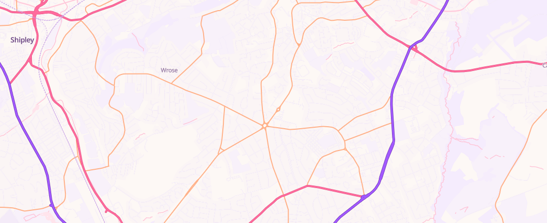Map showing Tyre Central & Autocentre Ltd, Bradford