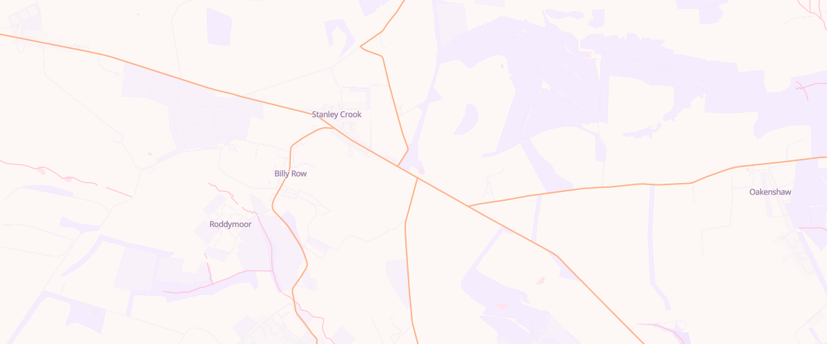 Map showing the location of Mount Pleasant Garage