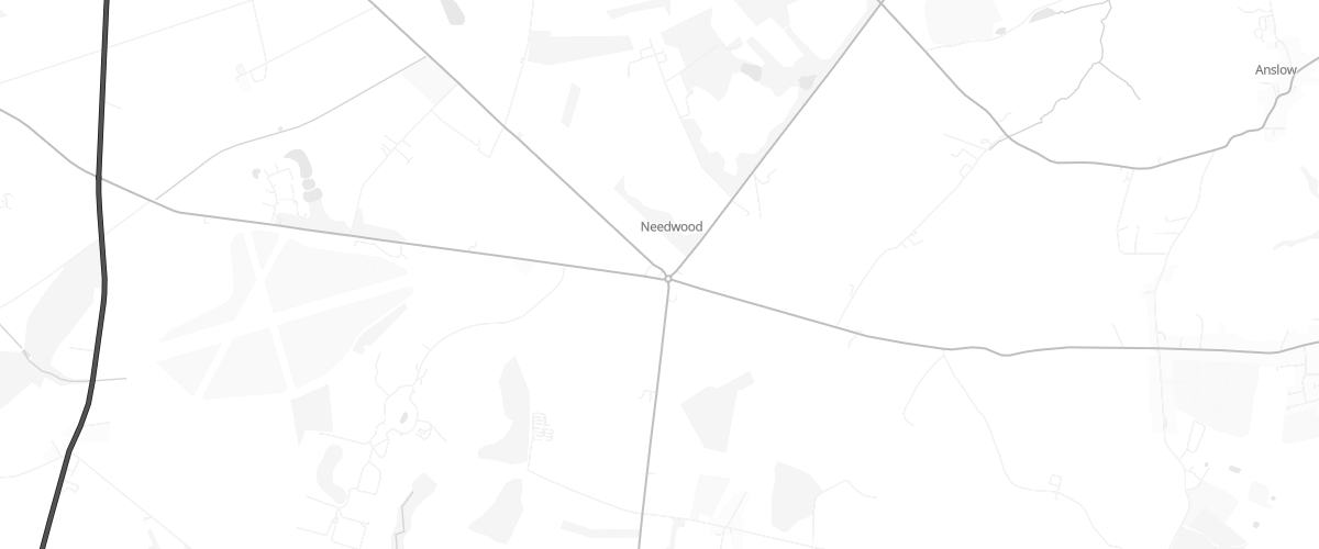 Map showing the location of Tgc Needwood