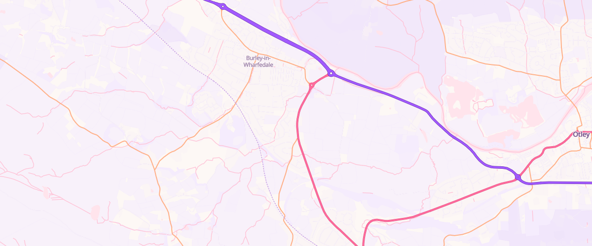 Map showing the location of Rontec Orchard