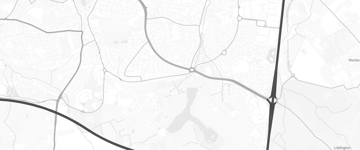 Map showing the location of Mfg Marlborough Road