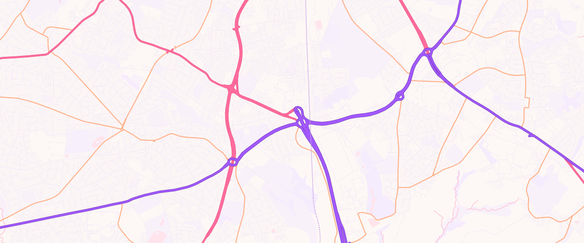 Map showing the location of Shell Co-Op Rooley Lane