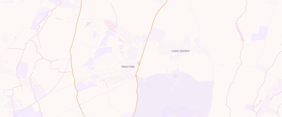 Map showing the location of Campden