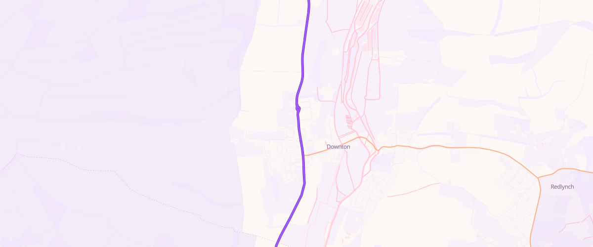 Map showing the location of Asda Longford Express Petrol
