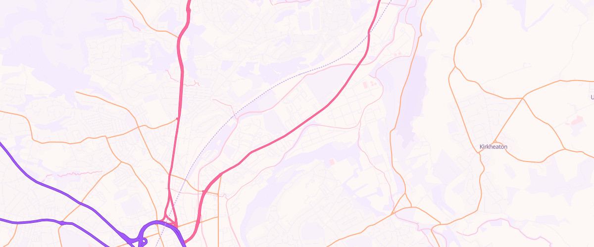 Map showing the location of Trafalgar Filling Station