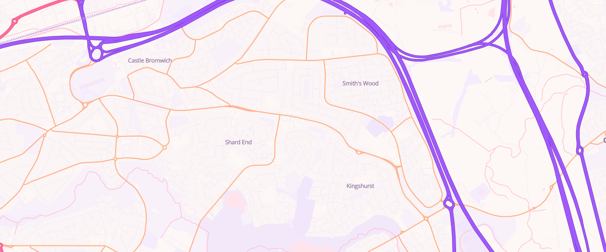 Map showing the location of Rontec Timberley