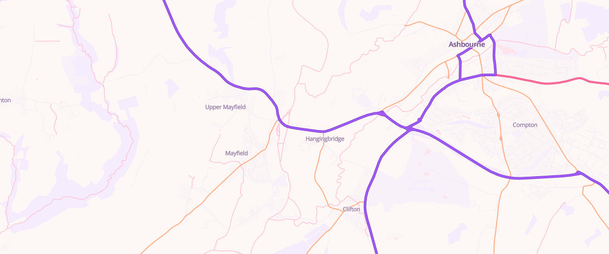 Map showing the location of Bp Duke Of York