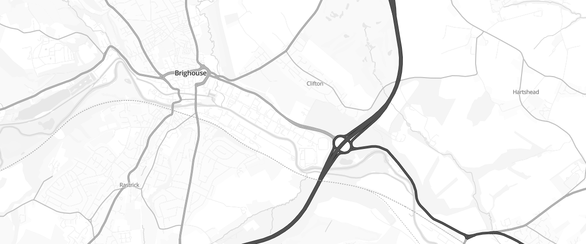 Map showing the location of Crown