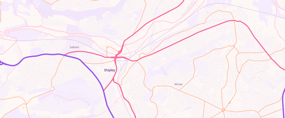 Map showing the location of School Service Station