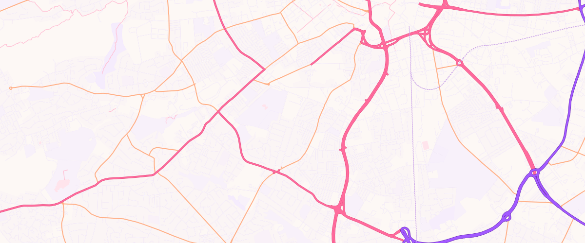 Map showing the location of Asda Little Horton Supermarket
