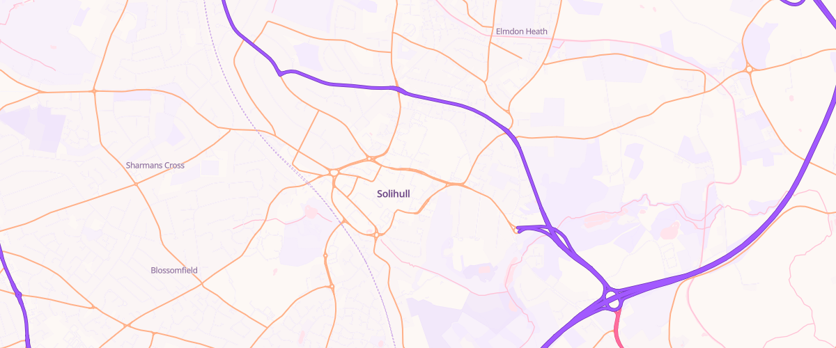 Map showing the location of Mfg Brueton Park