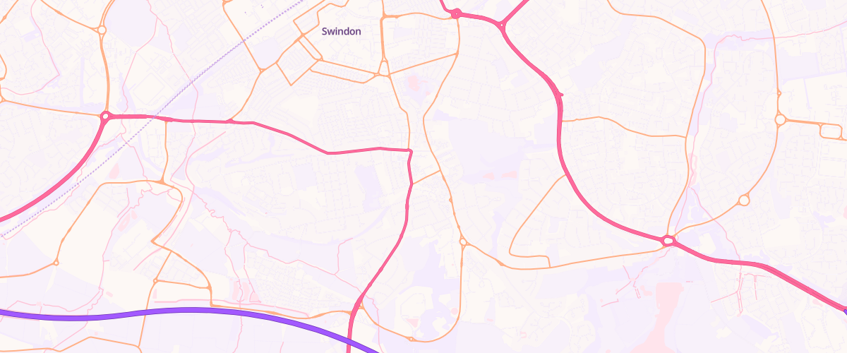 Map showing the location of Breeze Harvest Energy Swindon