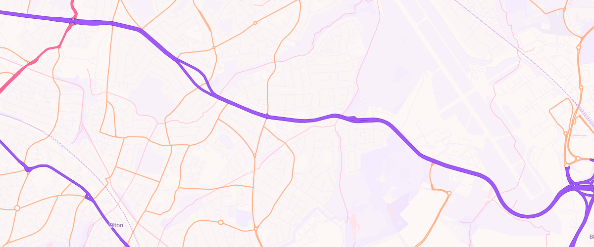 Map showing the location of Mfg Morrisons Sheldon