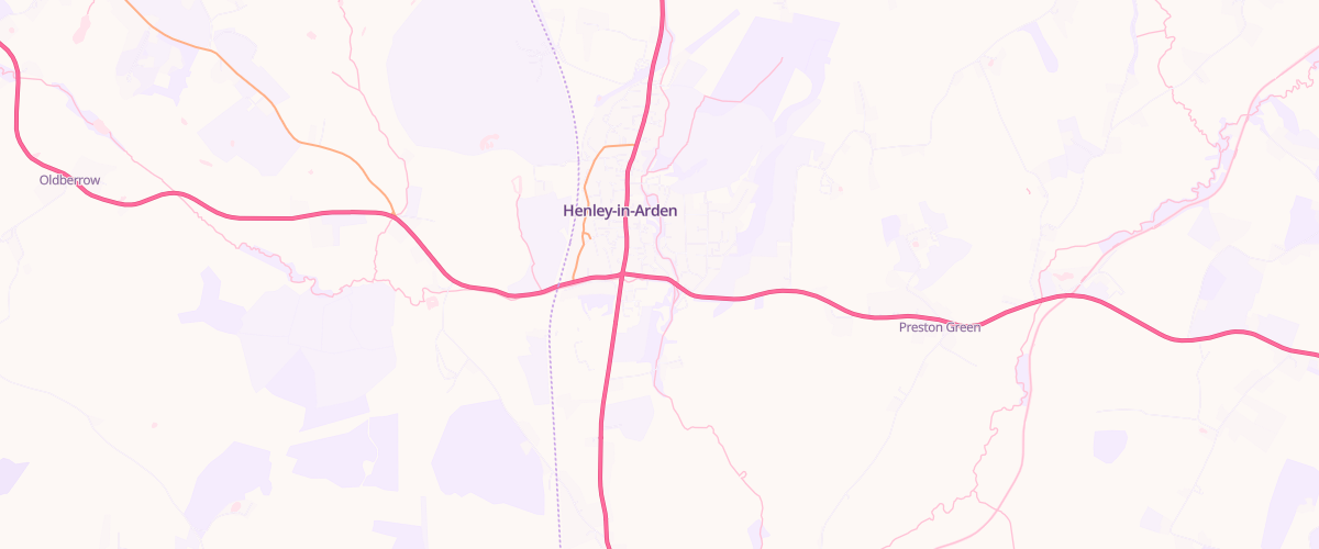 Map showing the location of Market Garage