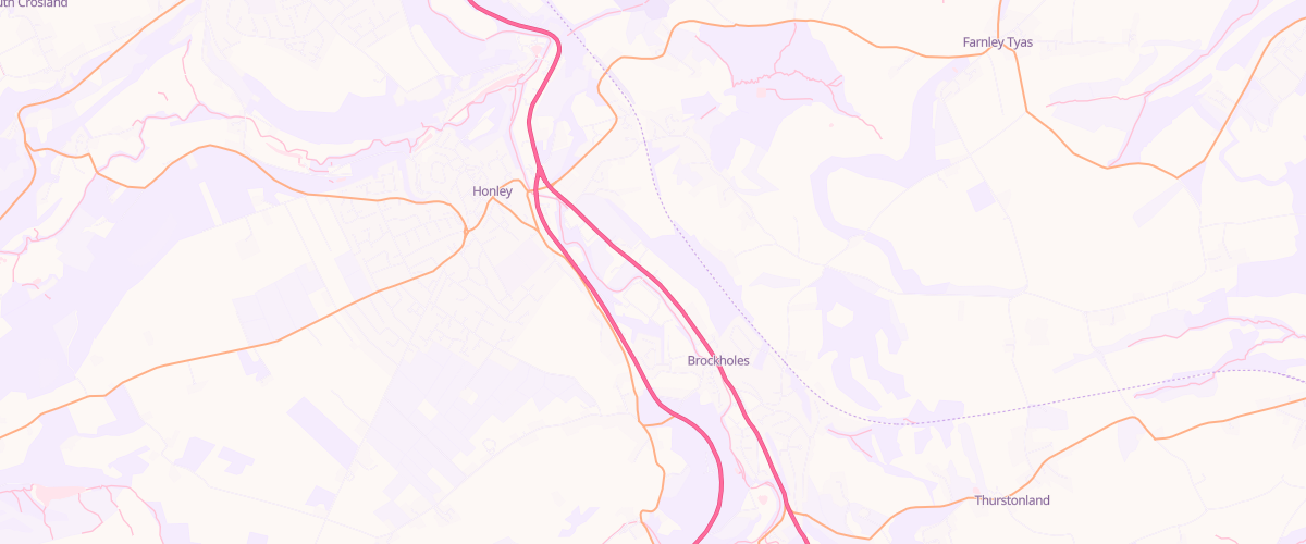 Map showing the location of Total Harvest Energy Brockholes