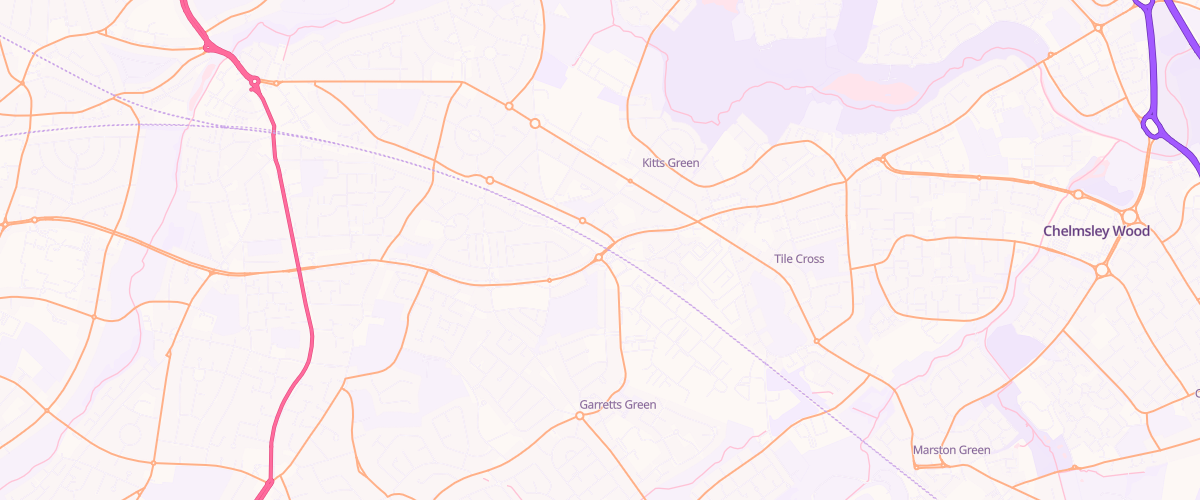 Map showing the location of Leaway Service Station