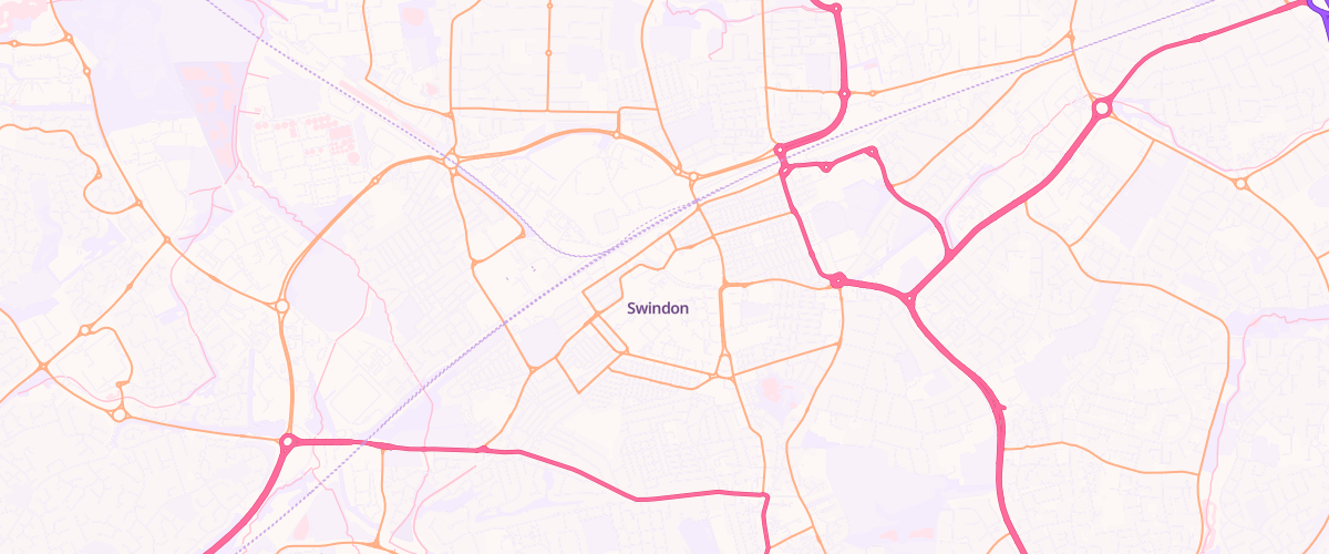 Map showing the location of Mfg Fleming Way