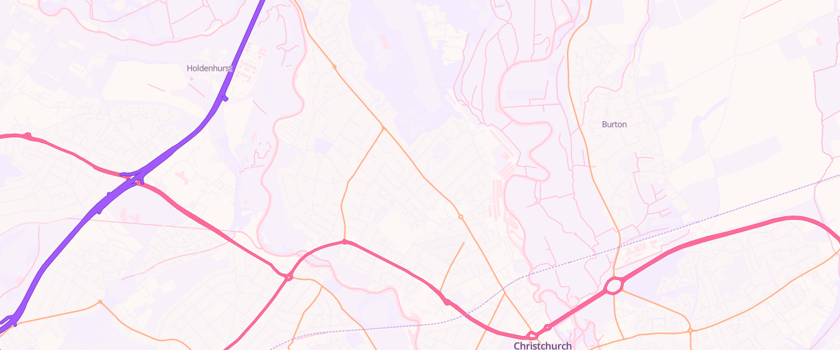 Map showing the location of Mfg Fairmile