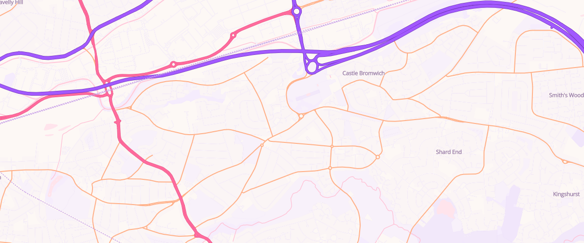 Map showing the location of Clock Service Station