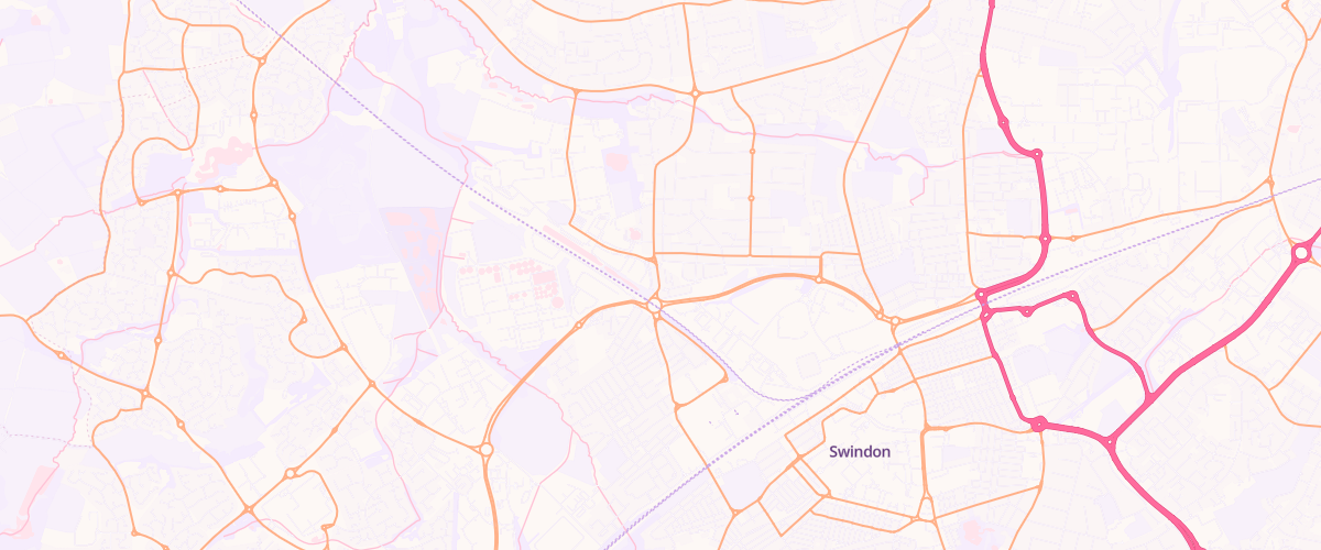 Map showing the location of Pgg Rodbourne
