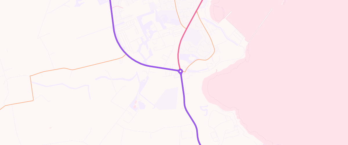 Map showing the location of Asda Peterhead Express Petrol