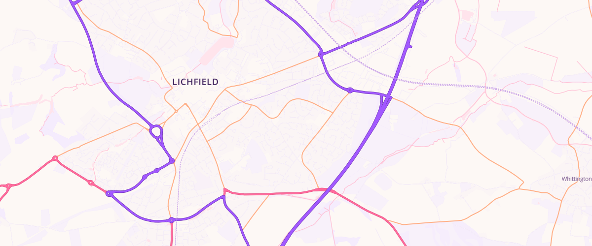 Map showing the location of Our Coop Boley Park