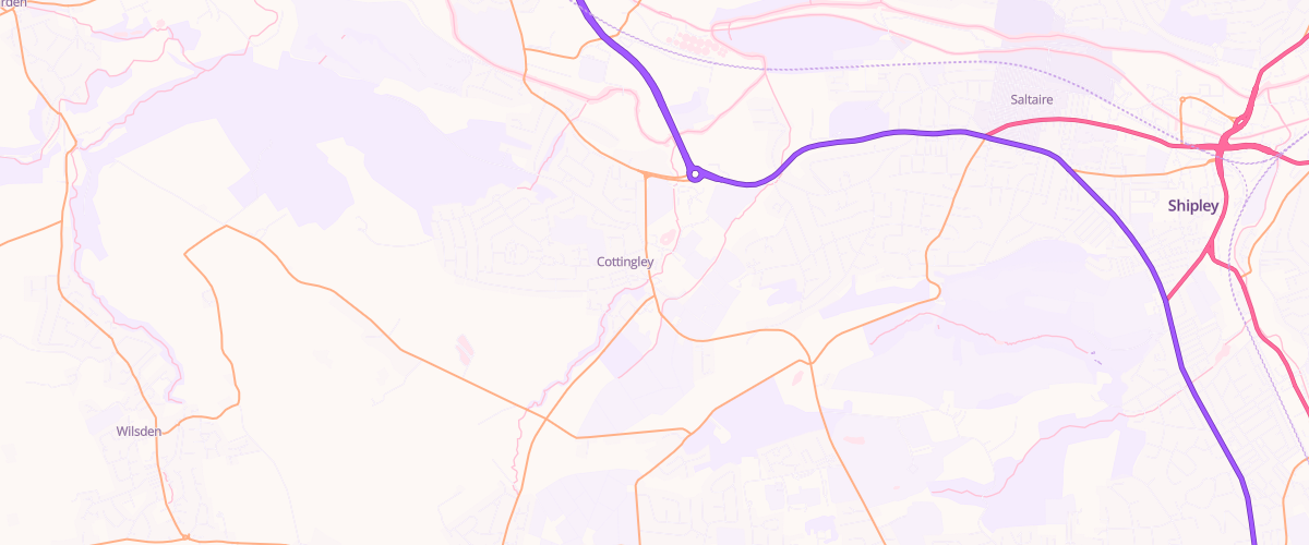 Map showing the location of Sun Garage