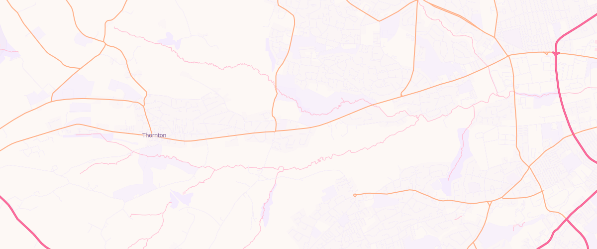Map showing the location of Leaventhorpe Esso Express