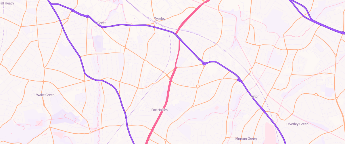 Map showing the location of Asda Merestones Express Petrol
