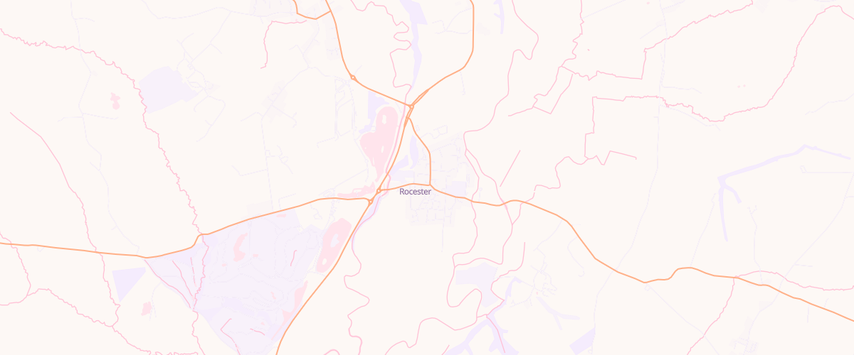 Map showing the location of Car Sales Rocester Ltd