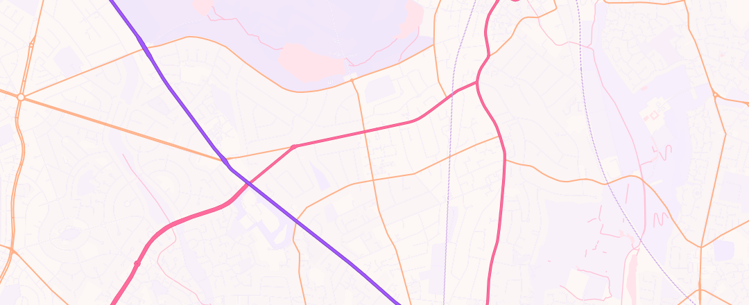 Map showing Boldmere Service Centre, Sutton Coldfield