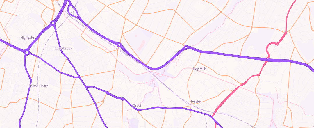 Map showing Dhcm Limited, Birmingham