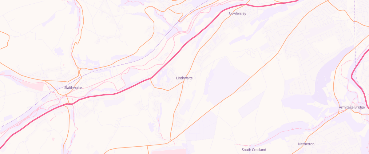 Map showing the location of Hillcrest Filling Station