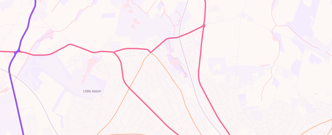 Map showing Clarence Road Service Station Limited, Sutton Coldfield