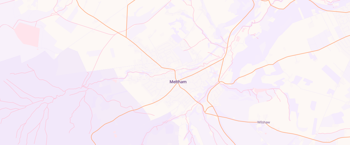 Map showing the location of Mfg Morrisons Meltham