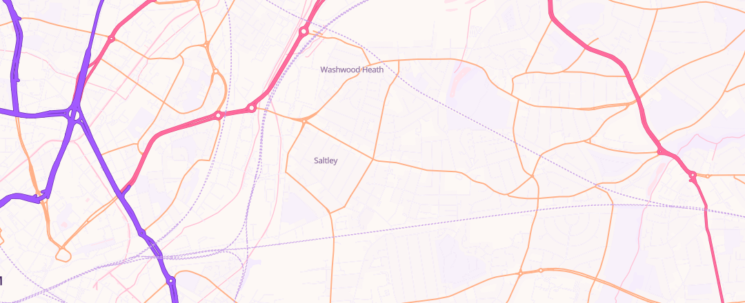 Map showing Highfield Mot & Repair Ltd, Birmingham