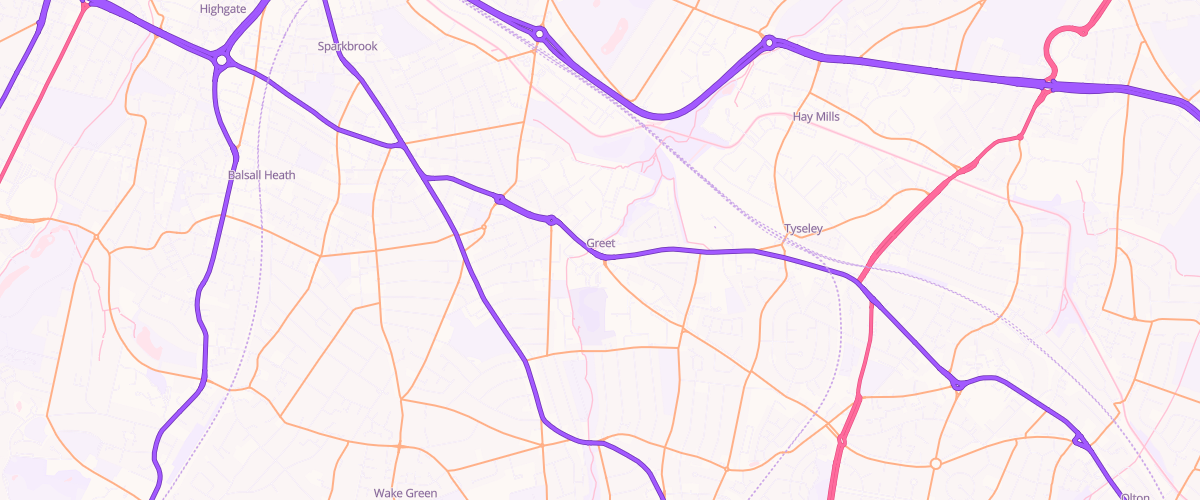 Map showing the location of Greet