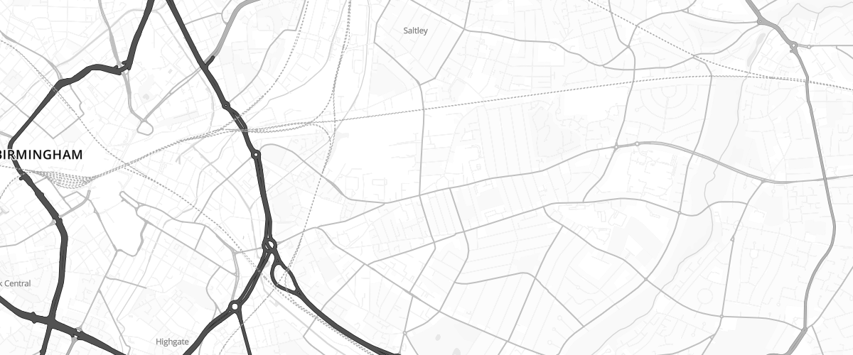 Map showing the location of Eg Small Heath Pfs