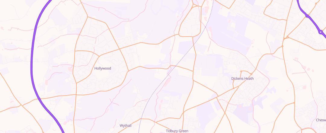 Map showing Webuybrokenvans Ltd, Birmingham